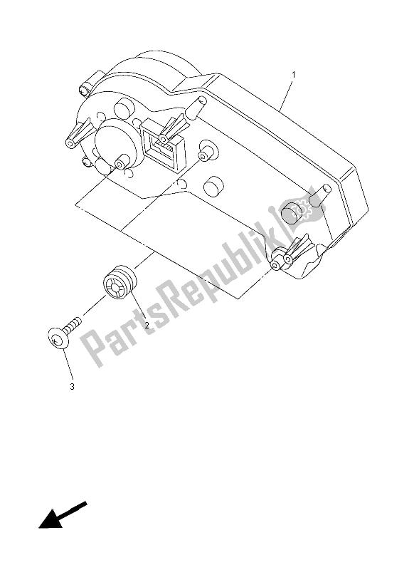 Tutte le parti per il Metro del Yamaha FZ1 SA 1000 2012