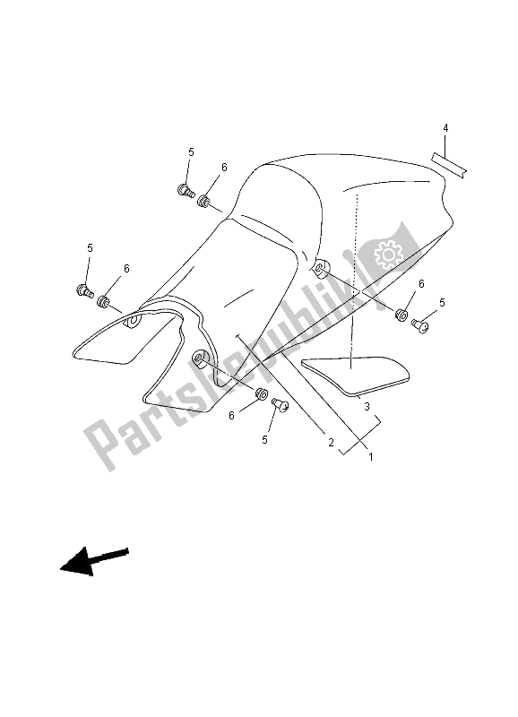 Toutes les pièces pour le Siège du Yamaha TZ 250 2002