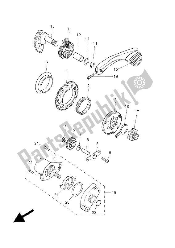 Toutes les pièces pour le Entrée du Yamaha CS 50 2015