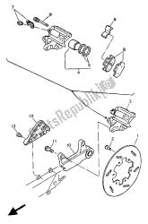 REAR BRAKE CALIPER