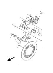 REAR BRAKE CALIPER