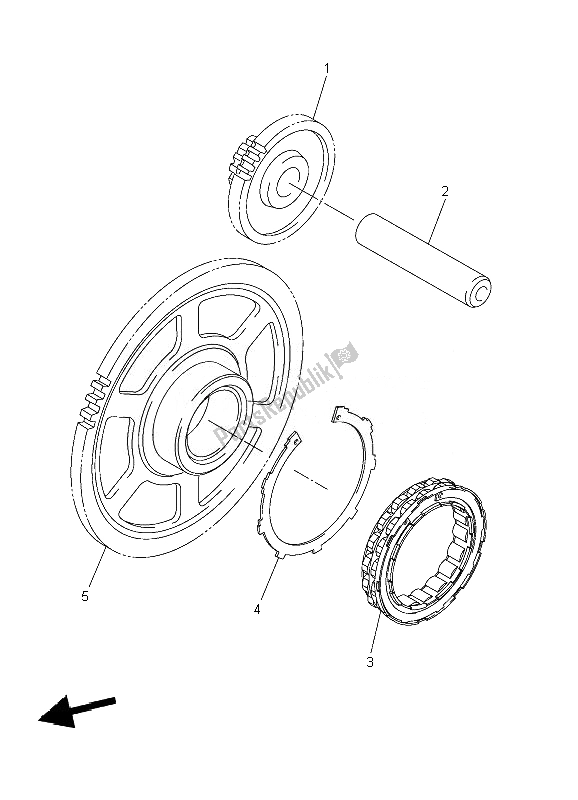 Tutte le parti per il Antipasto del Yamaha YZF R6 600 2010