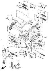 soporte y reposapiés