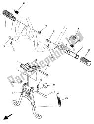 soporte y reposapiés