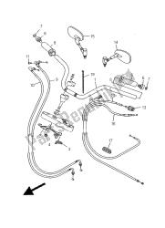 stuurhendel en kabel