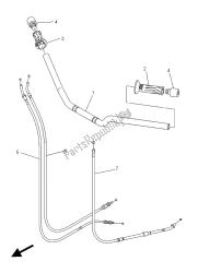 uchwyt kierownicy i kabel