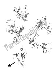 soporte y reposapiés