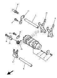 came et fourchette de changement de vitesse