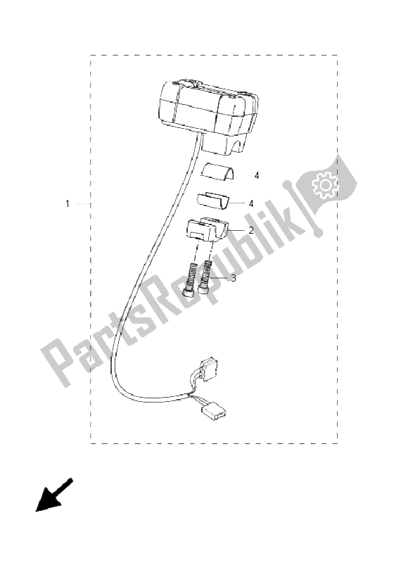 Todas las partes para Metro de Yamaha EW 50N Slider 2009