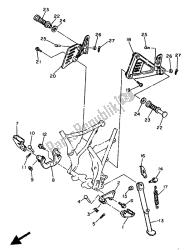 soporte y reposapiés