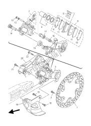 REAR BRAKE CALIPER