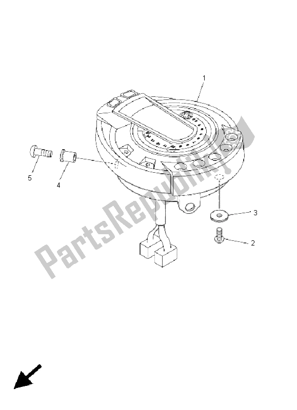 Todas as partes de Metro do Yamaha FZ6 S 600 2005