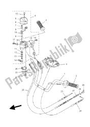 stuurhendel en kabel