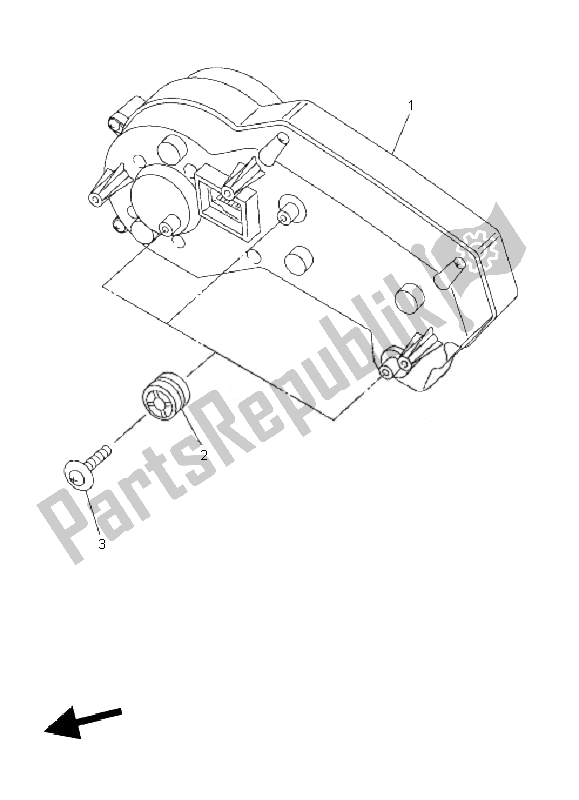 Tutte le parti per il Metro del Yamaha FZ1 SA Fazer 1000 2010