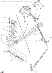 MASTER CYLINDER - BRAKE HOSE (FS1 - DX)