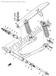 REAR ARM/CUSHION CHAIN CASE