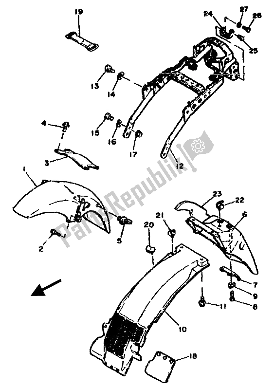 Wszystkie części do B? Otnik Yamaha RD 500 LC 1985