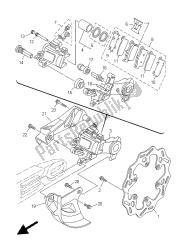 REAR BRAKE CALIPER