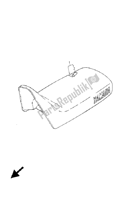 Todas as partes de Assento do Yamaha PW 50 2005