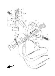 poignée et câble de direction