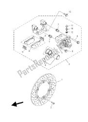 REAR BRAKE CALIPER