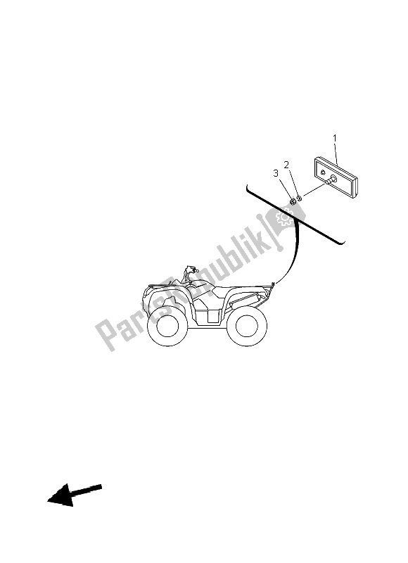 All parts for the Electrical 2 of the Yamaha YFM 700 Fwad Grizzly 4X4 2014