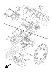 REAR BRAKE CALIPER