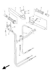 stuurhendel en kabel