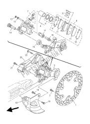 REAR BRAKE CALIPER