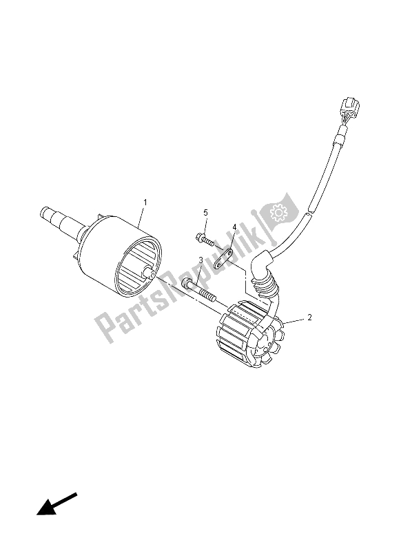 Wszystkie części do Generator Yamaha FZ1 N 1000 2012