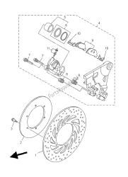 REAR BRAKE CALIPER