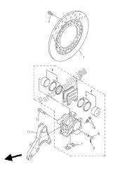 REAR BRAKE CALIPER