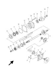 MIDDLE DRIVE GEAR