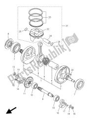 vilebrequin et piston