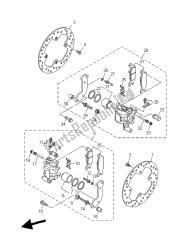 REAR BRAKE CALIPER