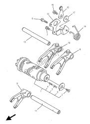 came et fourchette de changement de vitesse