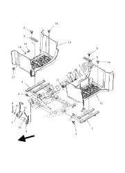 soporte y reposapiés