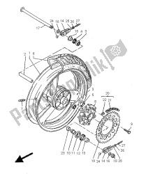 ruota posteriore