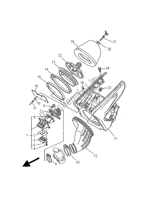 Todas las partes para Consumo de Yamaha YZ 125 2002