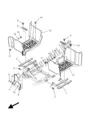 soporte y reposapiés