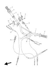 poignée et câble de direction