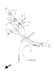 stuurhendel en kabel