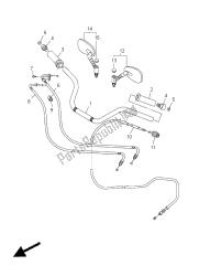 stuurhendel en kabel