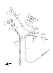 stuurhendel en kabel