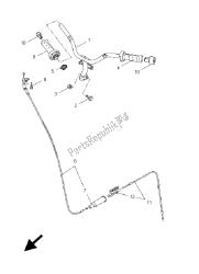 poignée et câble de direction