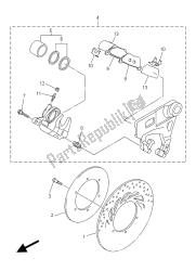 REAR BRAKE CALIPER