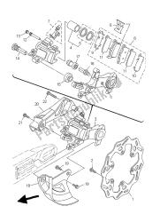 REAR BRAKE CALIPER