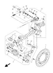 REAR BRAKE CALIPER