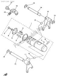 came de changement de vitesse - fourche