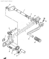 SHIFT SHAFT. PEDAL